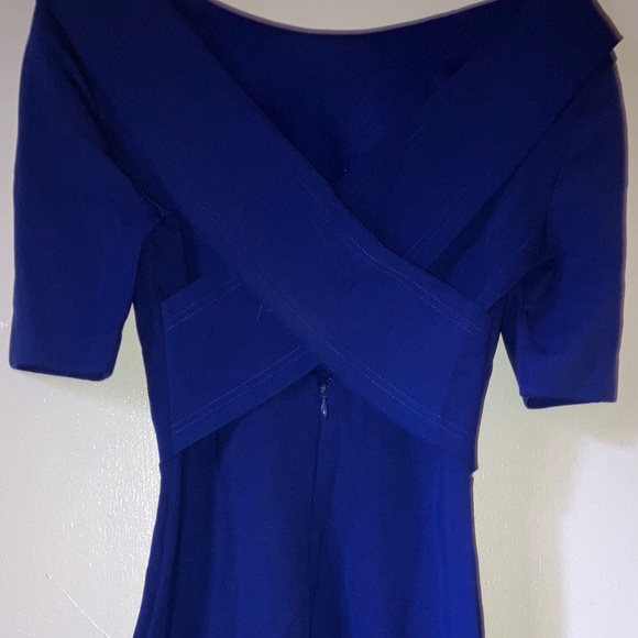A/X Blue Midi Dress - Picture 2 of 3